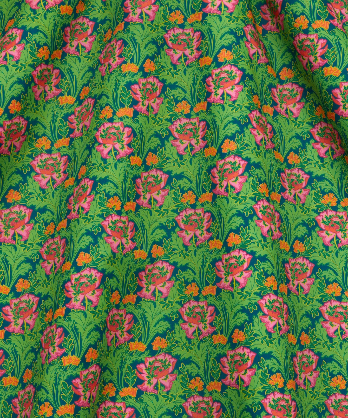 Liberty Fabrics Poppy Flair B Tana Lawn Cotton