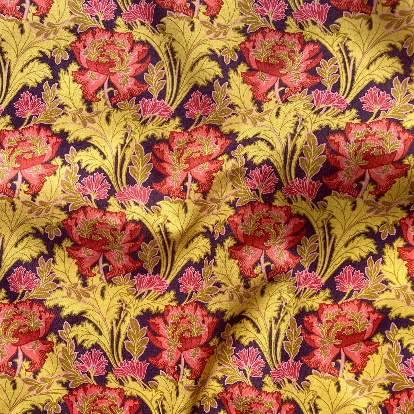 Liberty Fabrics Poppy Flair D Tana Lawn Cotton 3m