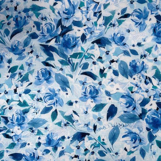 Liberty Fabrics Flourishing Bloom C Tana Lawn Cotton