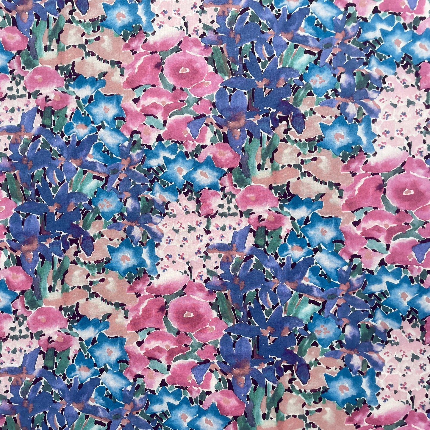 Liberty Fabrics Ellis Garden B Tana Lawn Cotton