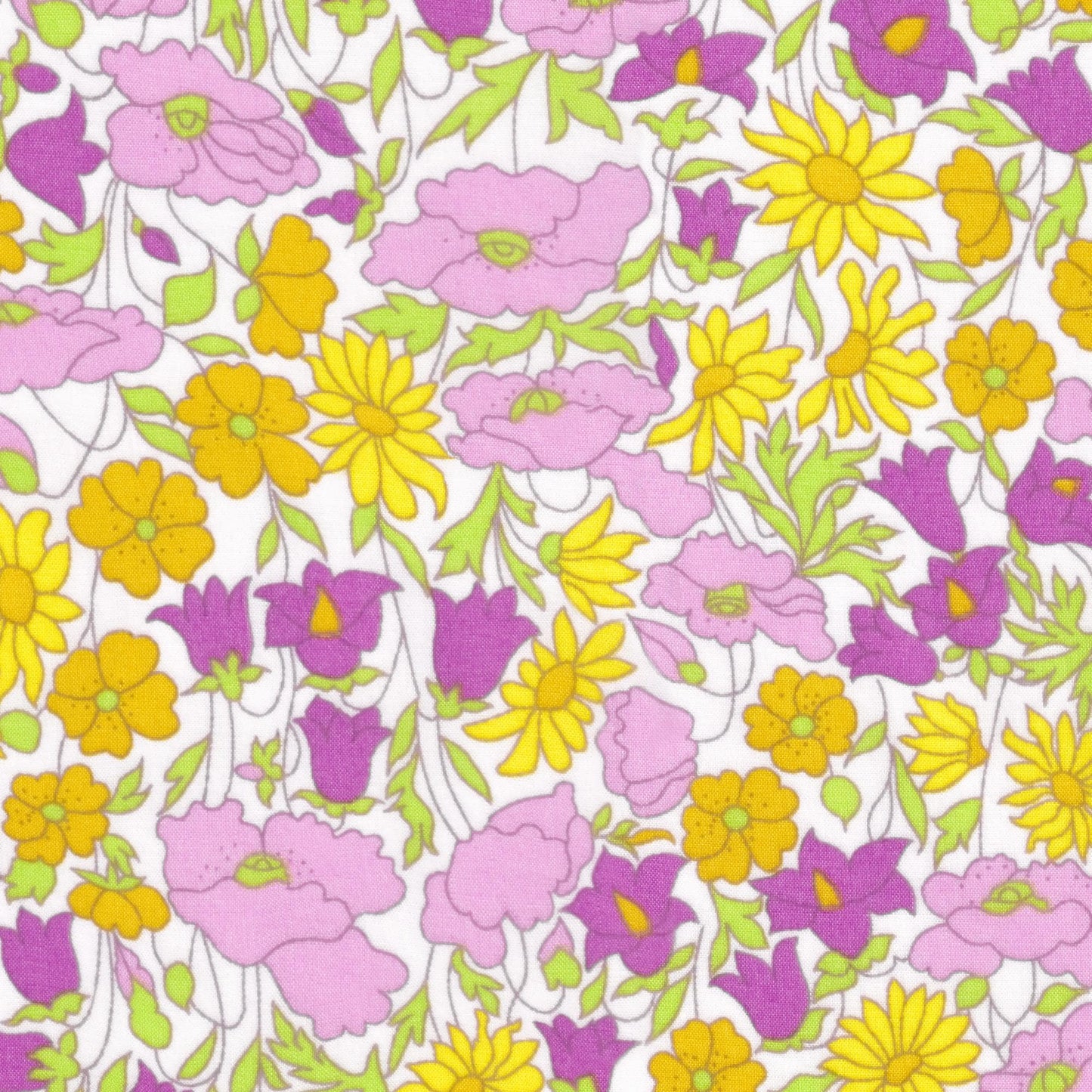 Liberty Fabrics Poppy and Daisy X Tana Lawn Cotton