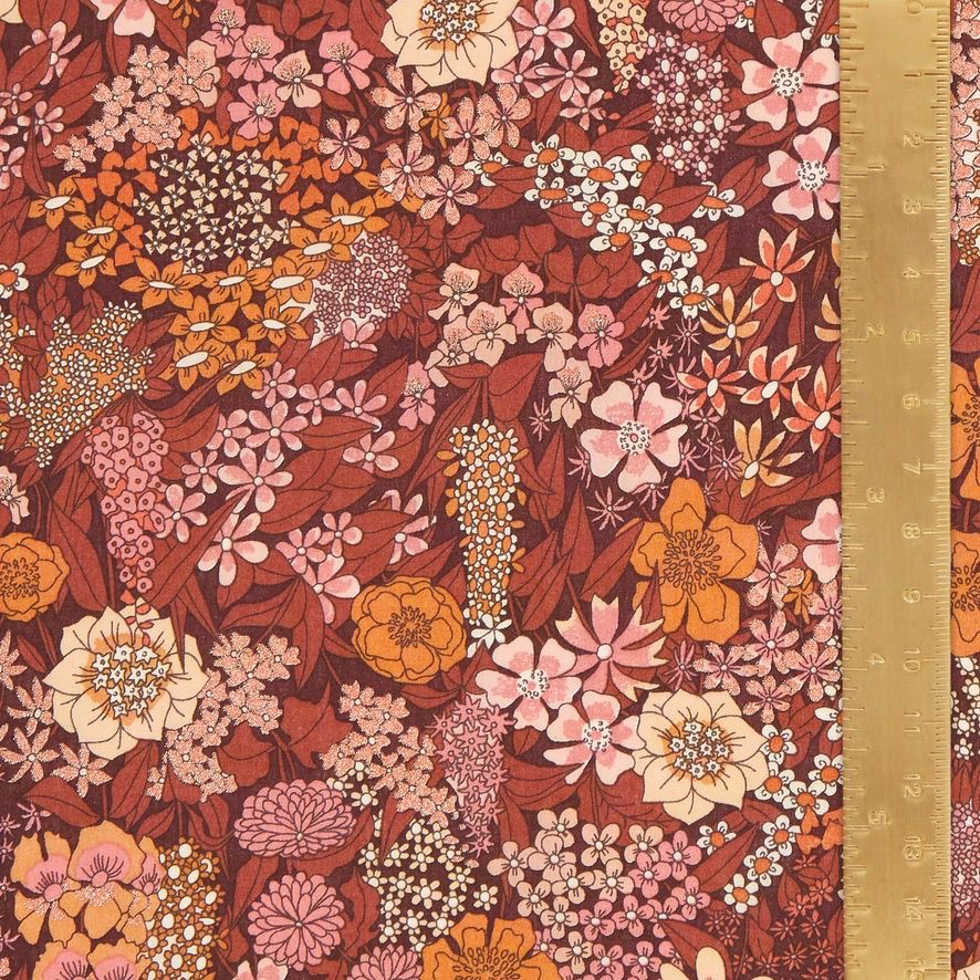 Liberty Fabrics Ciara L Tana Lawn Cotton (Metallic)