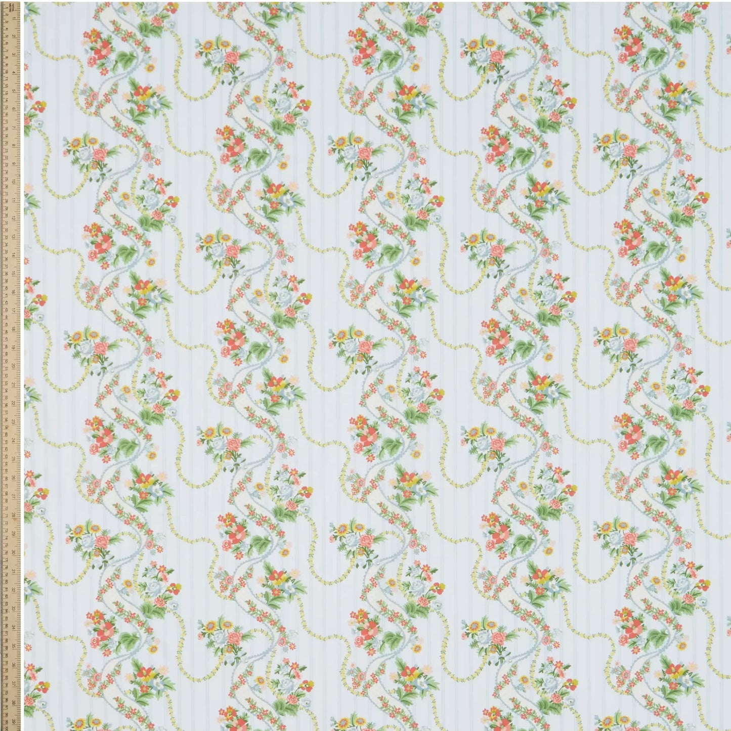 Liberty Fabrics x Bridgerton Ribbon Cascade B Tana Lawn Cotton (3m)