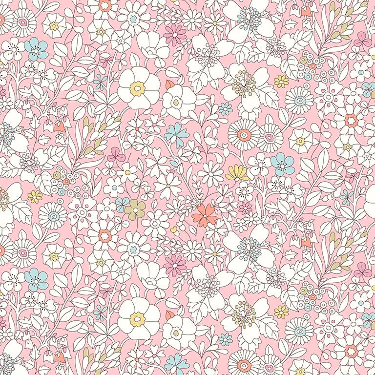 Liberty Fabrics June's Meadow H Tana Lawn Cotton 3m