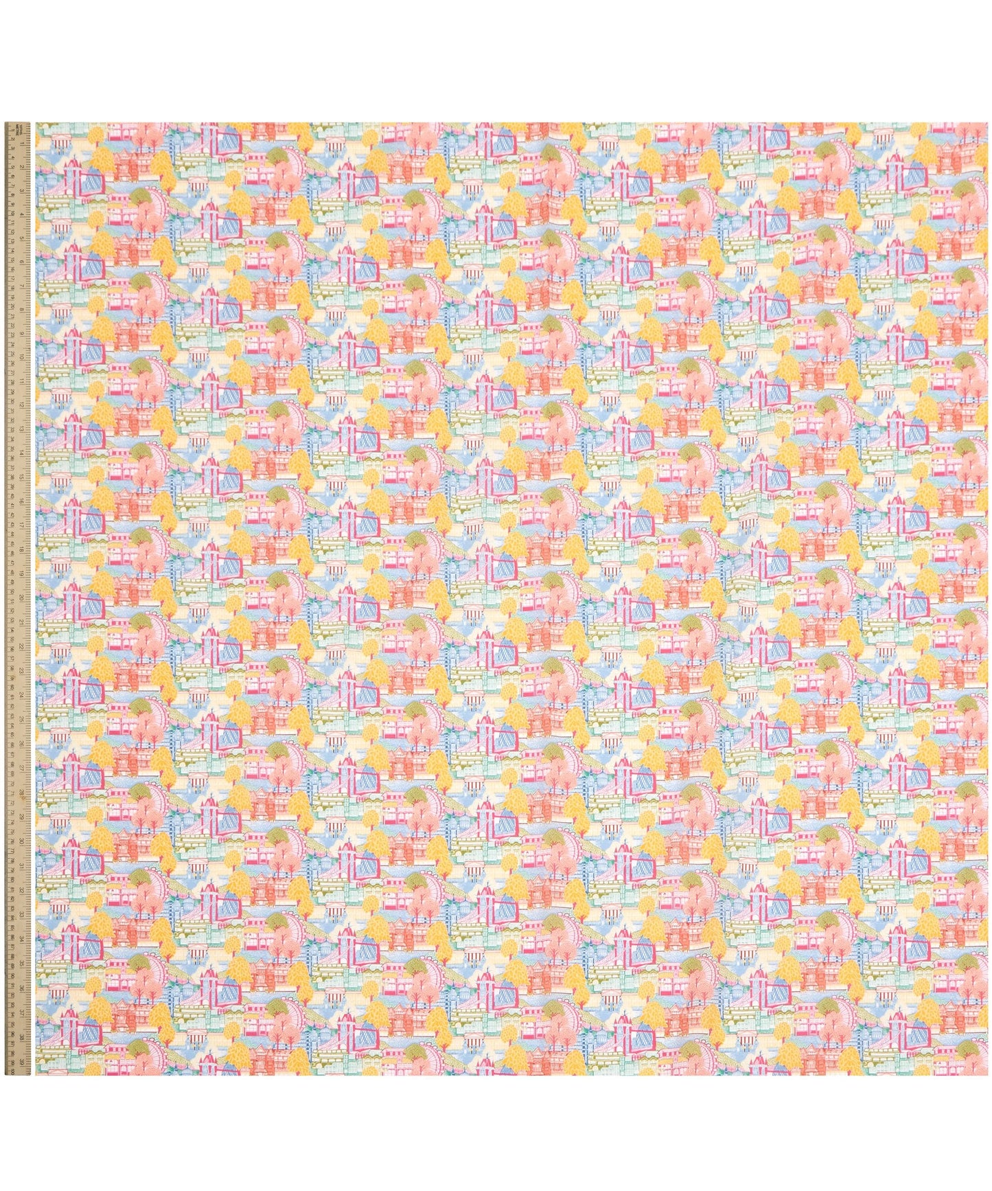 Liberty Fabrics Capital Views A Organic Tana Lawn Cotton