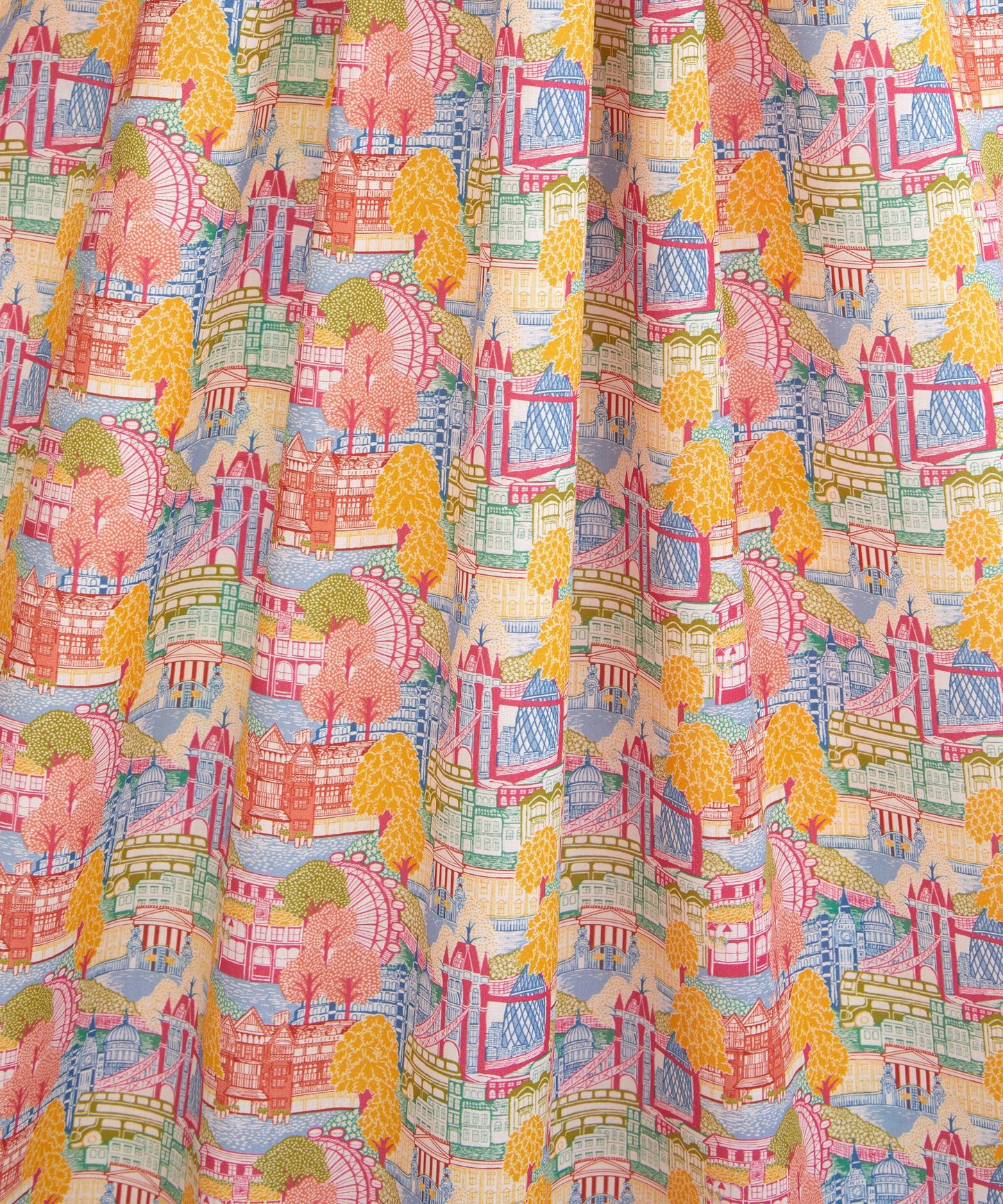 Liberty Fabrics Capital Views A Organic Tana Lawn Cotton