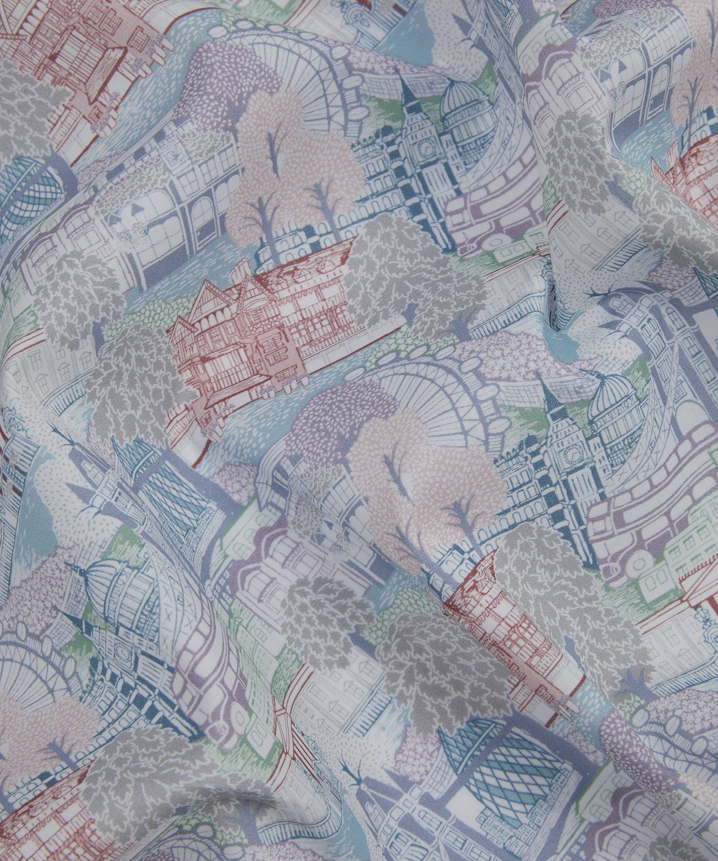 Liberty Fabrics Capital Views B Organic Tana Lawn Cotton
