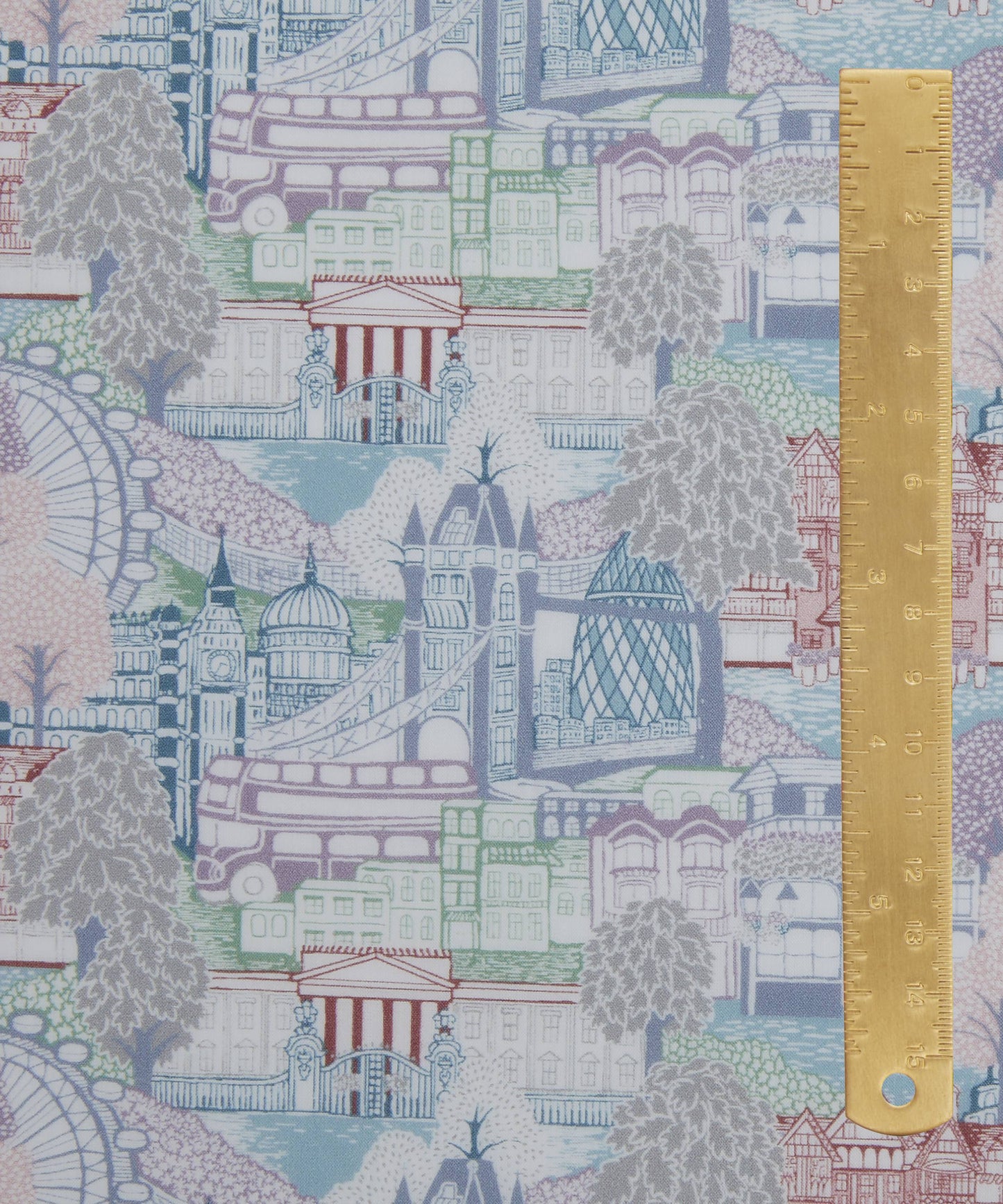 Liberty Fabrics Capital Views B Organic Tana Lawn Cotton